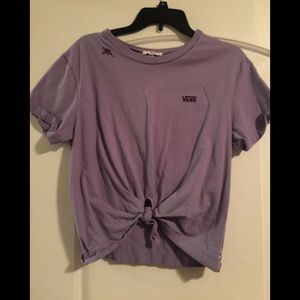 Vans crop large top woman’s. Like new